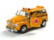 Іграшковий металевий автобус Kinsmart Chevrolet Suburban 1950 School Bus шкільний KT5005W фото 2