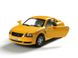 Іграшкова металева машинка Kinsmart Audi TT жовта KT5016WY фото 2