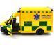 Іграшкова машинка Mercedes-Benz Sprinter VS30 (W907/W910) Ambulance 1:48 Kinsmart KT5477W жовтий KT5477WY фото 3