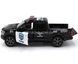 Полицейская металлическая машинка Ford F-150 Raptor 2022 1:46 Kinsmart KT5436WP черный KT5436WP фото 3