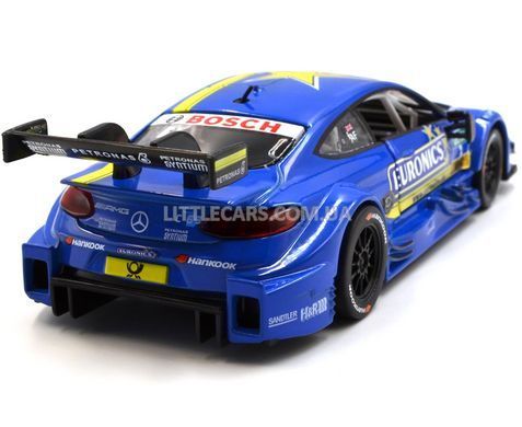 Іграшкова металева машинка Mercedes‑AMG C63 DTM 1:32 Автопром 68447(B) синій 68447(B) фото