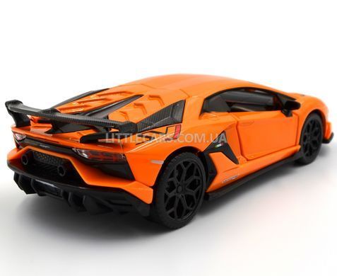 Іграшкова металева машинка Lamborghini Aventador SVJ Автопром 68473 помаранчевий 1:31 68473O фото