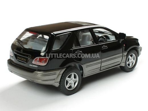 Іграшкова металева машинка Kinsmart Lexus RX300 чорний KT5040WBL фото
