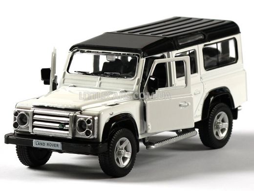 Іграшкова металева машинка RMZ City Land Rover Defender білий 554006W фото