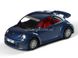 Іграшкова металева машинка Kinsmart Volkswagen New Beetle RSI синій KT5058WB фото 1