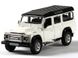Іграшкова металева машинка RMZ City Land Rover Defender білий 554006W фото 1