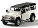 Моделька машины RMZ City Land Rover Defender белый 554006W фото 2