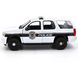 Полицейский джип Chevrolet Tahoe 2008 Welly 22509WP 1:24 белый 22509WP-W фото 5