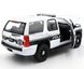 Поліцейський джип Chevrolet Tahoe 2008 Welly 22509WP 1:24 білий 22509WP-W фото 4