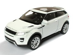 Металлическая модель машины Welly Land Rover Range Rover Evoque белый 43649CWW фото