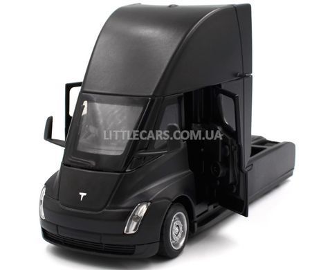 Іграшкова металева машинка Tesla Semi 1:58 Автопром AP74225 чорна AP74225BL фото
