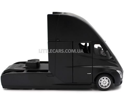 Іграшкова металева машинка Tesla Semi 1:58 Автопром AP74225 чорна AP74225BL фото