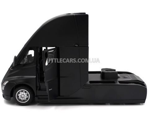 Іграшкова металева машинка Tesla Semi 1:58 Автопром AP74225 чорна AP74225BL фото