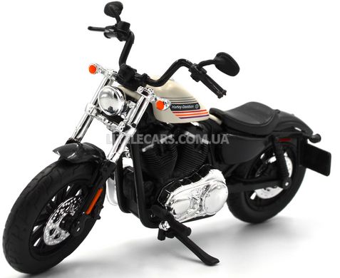 Мотоцикл Maisto Harley-Davidson 2018 Forty-Eight Special (Australian ver.) 1:18 чорно-білий 3936037BW фото