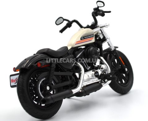 Мотоцикл Maisto Harley-Davidson 2018 Forty-Eight Special (Australian ver.) 1:18 черно-белый 3936037BW фото