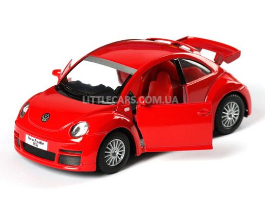 Іграшкова металева машинка Kinsmart Volkswagen New Beetle RSI червоний KT5058WR фото