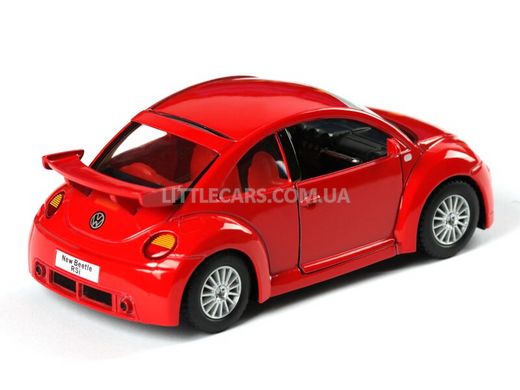 Металлическая модель машины Kinsmart Volkswagen New Beetle RSI красный KT5058WR фото