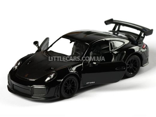 Іграшкова металева машинка Kinsmart Porsche 911 GT2 RS чорний KT5408WBL фото