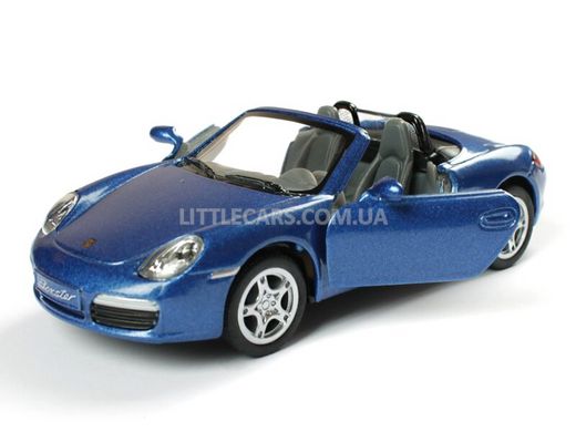 Іграшкова металева машинка Kinsmart Porsche Boxster S синій KT5302WB фото