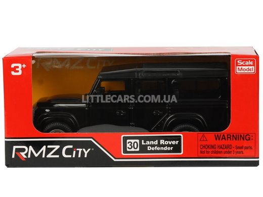 Моделька машины RMZ City Land Rover Defender черный 554006BL фото