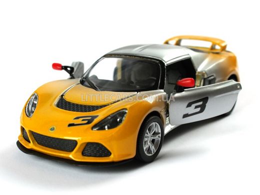 Металлическая модель машины Kinsmart Lotus Exige S 2012 желто-серый KT5361WGY фото