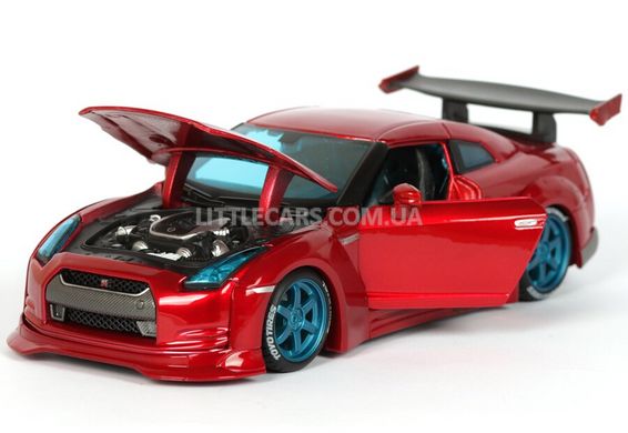 Колекційна металева машинка Maisto Nissan GT-R Tokyo Mod 1:24 червоний 32526R фото
