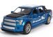 Іграшкова металева машинка Автопром Ford F-350 Off-road 1:24 синій 2401B фото 1