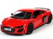 Kinsmart Audi R8 Coupe 2020 1:36 красная