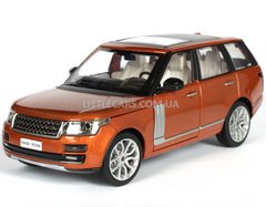 Іграшкова металева машинка Автопром Land Rover Range Rover Vogue 1:26 помаранчевий 68263AO фото