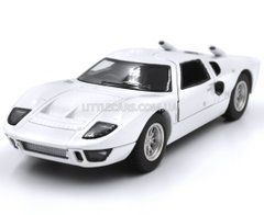 Іграшкова металева машинка Ford GT40 MKII 1966 1:38 Kinsmart KT5427W білий KT5427WW фото