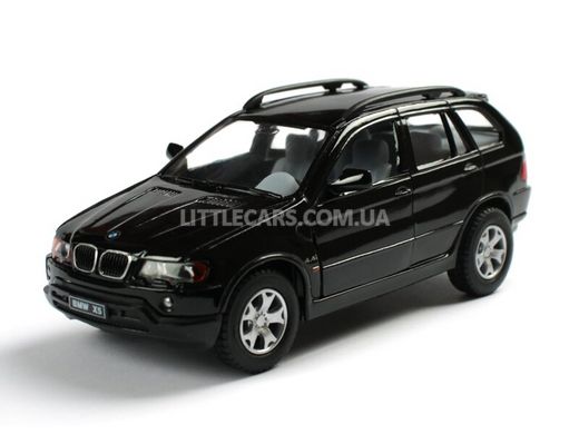 Іграшкова металева машинка Kinsmart BMW X5 чорний KT5020WBL фото