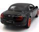 Іграшкова металева машинка Bentley Continental Supersports ISR 1:33 Автопром 68313 чорна 68313BL фото 5