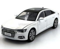Іграшкова модель машини Audi A6L 1:25 Автопром AP7754 біла AP7754W фото