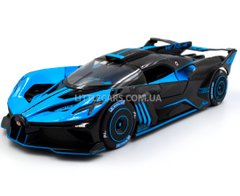 Інерційна машинка Bugatti Bolide Автопром 2400 1:24 чорно-синя 2400B фото