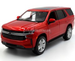 Колекційна модель машини Chevrolet Tahoe 2021 1:26 Maisto 31533 червоний 31533R фото