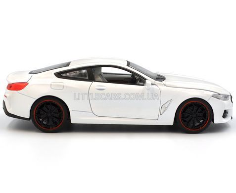Іграшкова машинка BMW 8 Series Coupe (G15) 1:24 Автосвіт AP-1788 біла AP-1788W фото