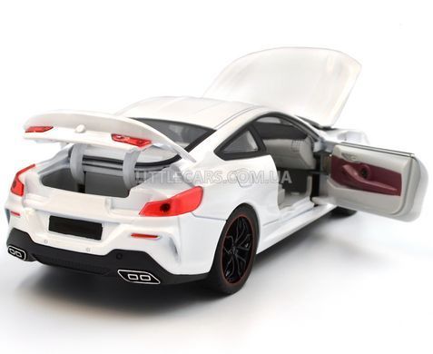 Іграшкова машинка BMW 8 Series Coupe (G15) 1:24 Автосвіт AP-1788 біла AP-1788W фото