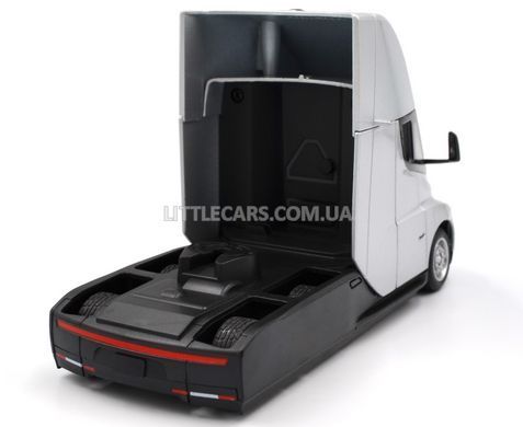 Іграшкова металева машинка Tesla Semi 1:58 Автопром AP74225 сіра AP74225LG фото