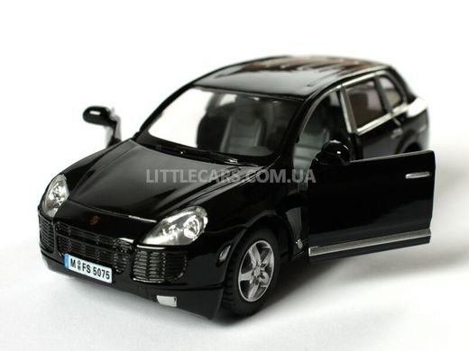 Іграшкова металева машинка Kinsmart Porsche Cayenne Turbo чорний KT5075WBL фото