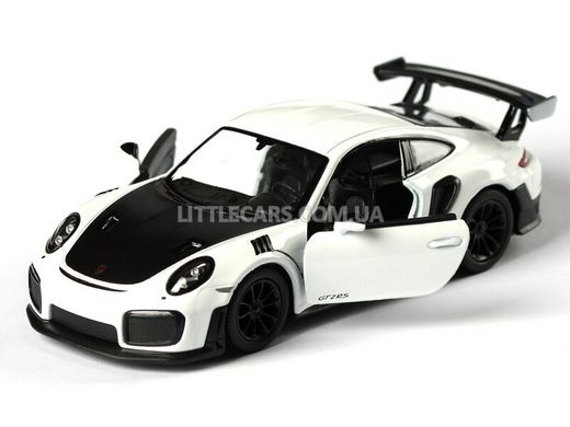 Іграшкова металева машинка Kinsmart Porsche 911 GT2 RS білий KT5408WW фото