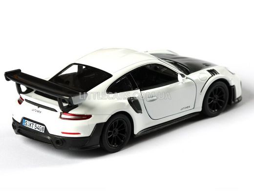 Металлическая модель машины Kinsmart Porsche 911 GT2 RS белый KT5408WW фото