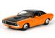 Коллекционная модель машины Maisto Dodge Challenger R/T 1970 1:24 оранжевый 32518O фото 1