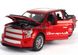 Іграшкова металева машинка Автопром Ford F-350 Off-road 1:24 червоний 2401R фото 2
