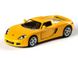 Іграшкова металева машинка Kinsmart Porsche Carrera GT жовтий KT5081WY фото 1