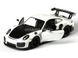 Металлическая модель машины Kinsmart Porsche 911 GT2 RS белый KT5408WW фото 2