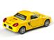 Іграшкова металева машинка Kinsmart Toyota MR2 жовта KT5026WY фото 3