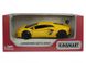 Іграшкова металева машинка Kinsmart Lamborghini Aventador LP700-4 жовтий матовий KT5370WY фото 4