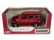 Іграшкова металева машинка Kinsmart Chevrolet Suburban Carryall 1950 червоний KT5006WR фото 4