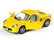 Іграшкова металева машинка Kinsmart Toyota MR2 жовта KT5026WY фото 2