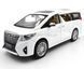 Іграшкова металева машинка Автопром 68481 Toyota Alphard 1:29 біла 68481W фото 1